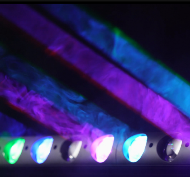 LED RGBW 4 in 1 da 10*40 W con funzionalità di pixel mapping