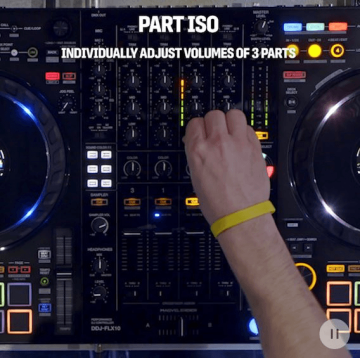 DDJ-FLX10 Track Separation