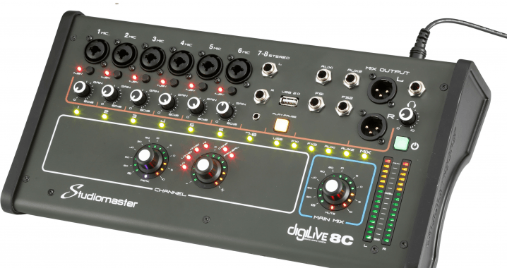 Studiomaster Digilive 8C