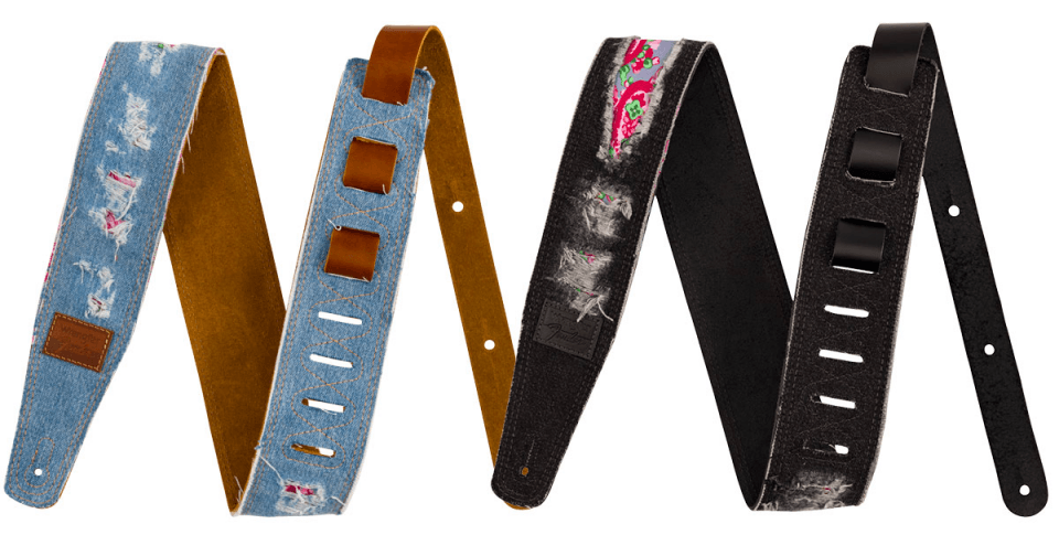 Fender Wrangler collection_Pre-ripped strap