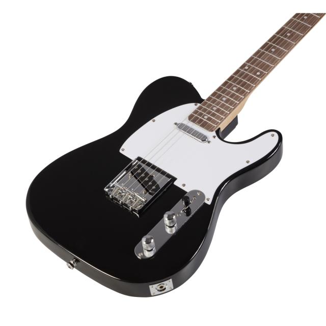 Cutaway electric guitar with 1 single coil and 1 lipstick pickup