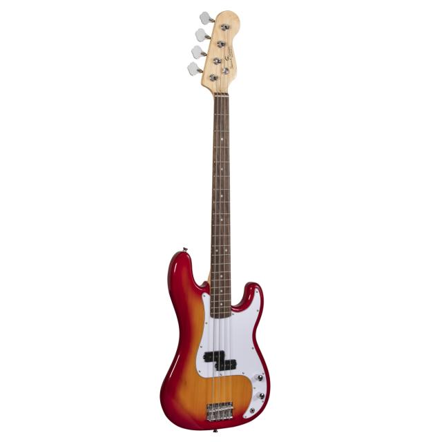 Electric bass with bridge P-style pick up