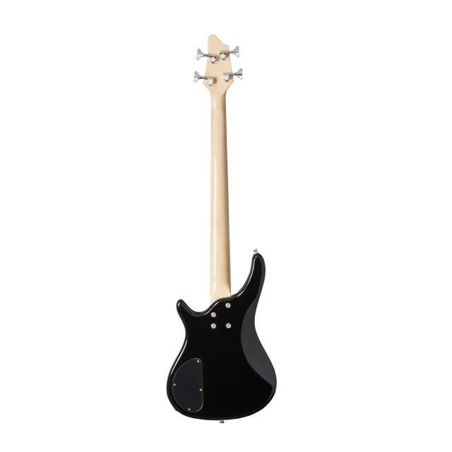 Electric bass with bridge and neck pick ups
