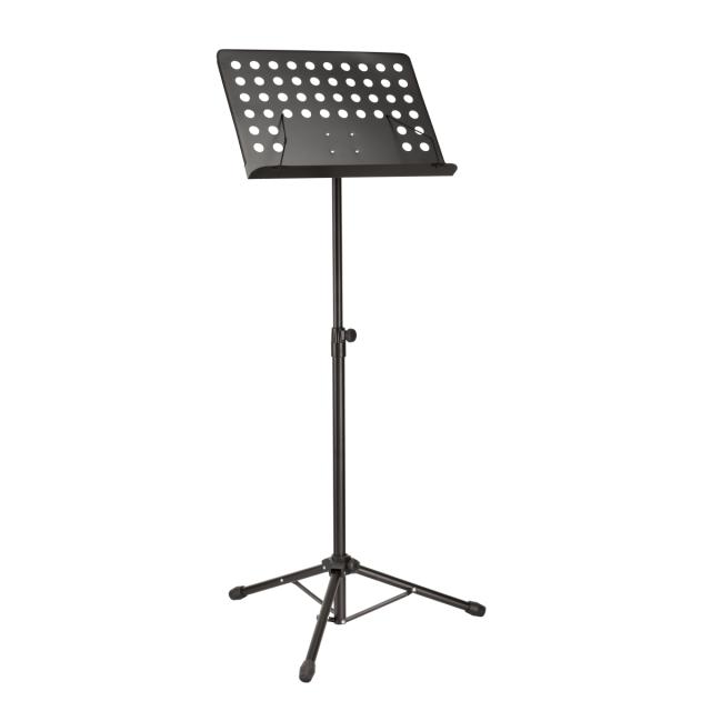 Orchestra music with removable perforated plate