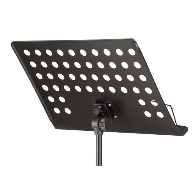 Orchestra music with removable perforated plate