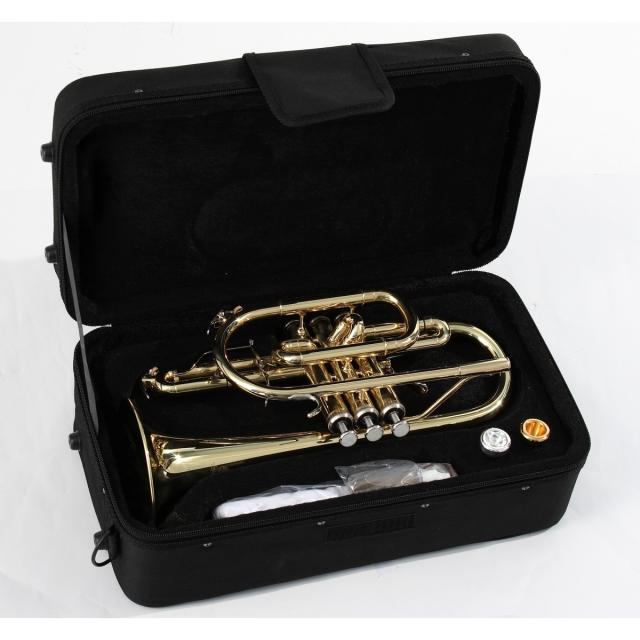 Bb trumpet in silver plated finish