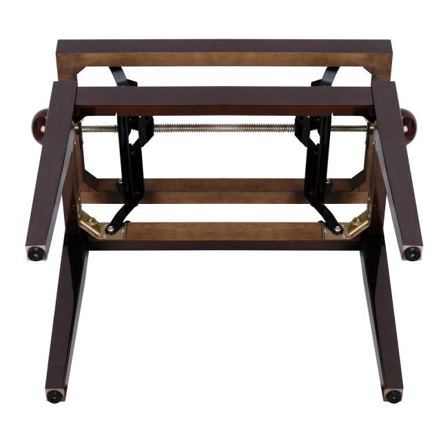 Adjustable glossy finish piano bench