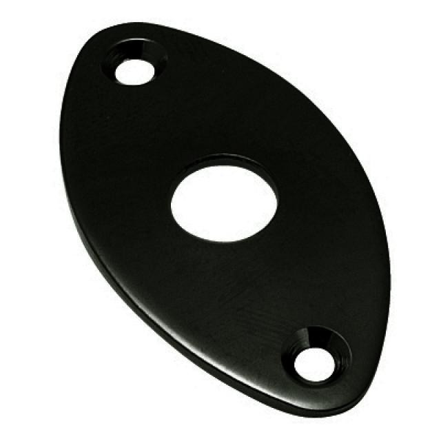 Jack Plate for Ibanez (Cosmo Black)