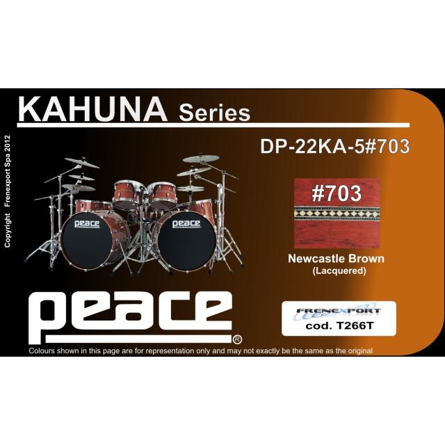 Striking lacquered finish 100% Bubinga 5 pcs Drum Kit