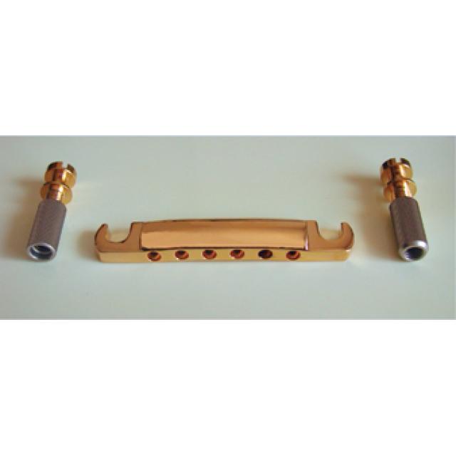 Attaccacorde adatto per Chitarra Semiacustica e Les Paul (Dorato)