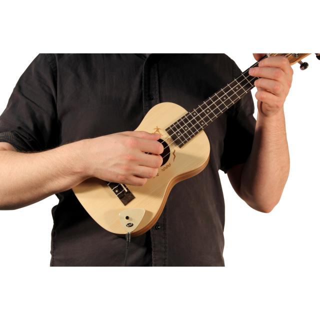 AP-2 Portable surface-mount piezo pickup with volume control for guitar and other instruments