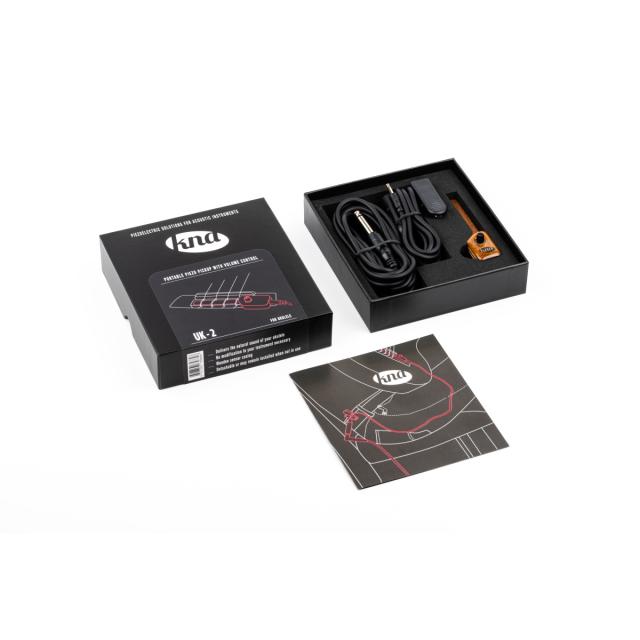 UK-2 piezo pickup per Ukulele con controllo volume