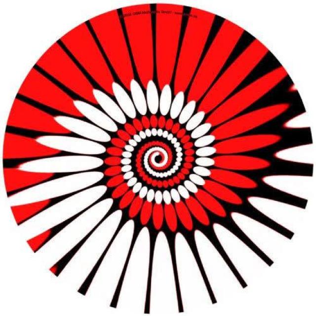 2x Slipmats - Paint - red