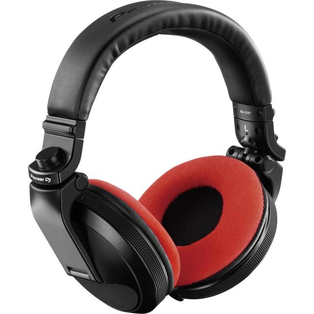 Earpad Set VELOUR for Pioneer HDJ-X - red