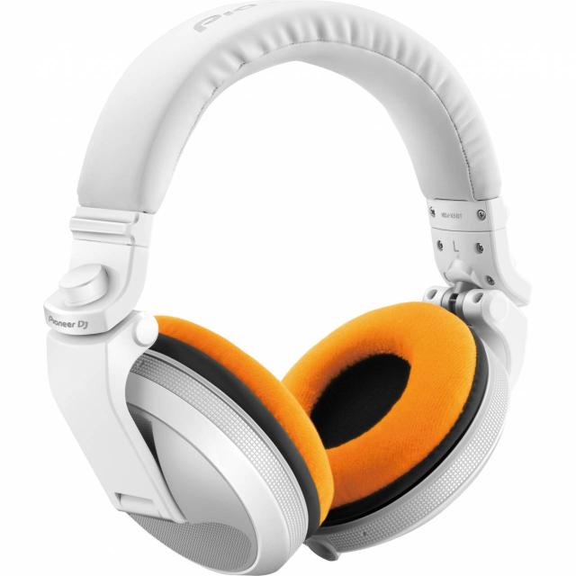 Earpad Set VELOUR for Pioneer HDJ-X - tangerine
