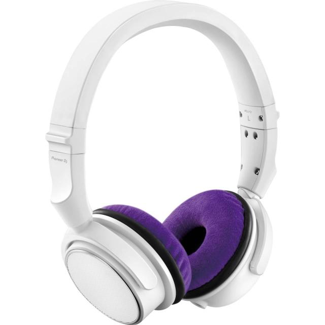 Earpad Set VELOUR for Pioneer HDJ-S7 - violet