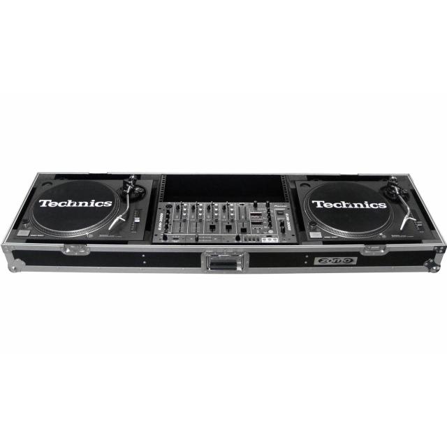 SL-19 - Flightcase 2x SL12XX + 1 x 19" Mixer - purple