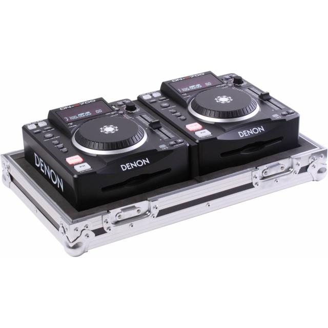 Flightcase DN-1000 | 2 x DN-S1000/DN-S1200/DN-S700 - argento