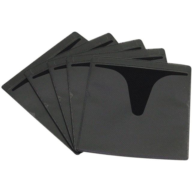 maniche per CD - 100 pezzi - nero