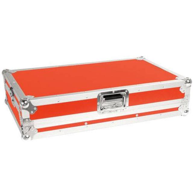 Set 810 - Flightcase 2x CDJ-800 + 1x 10" Mixer - red