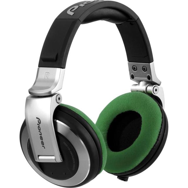 Earpad Set VELOUR for Pioneer HDJ-2000 - cactus