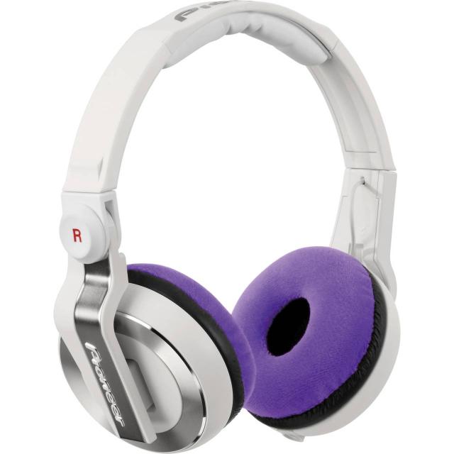 Earpad Set Velour for Pioneer HDJ-500 - violet
