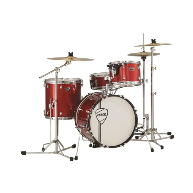 Monterey jazz series 4 pcs drumkit with 22" bass drum