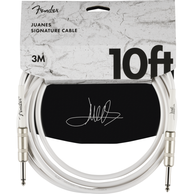 Juanes 10' Instrument Cable, Luna White