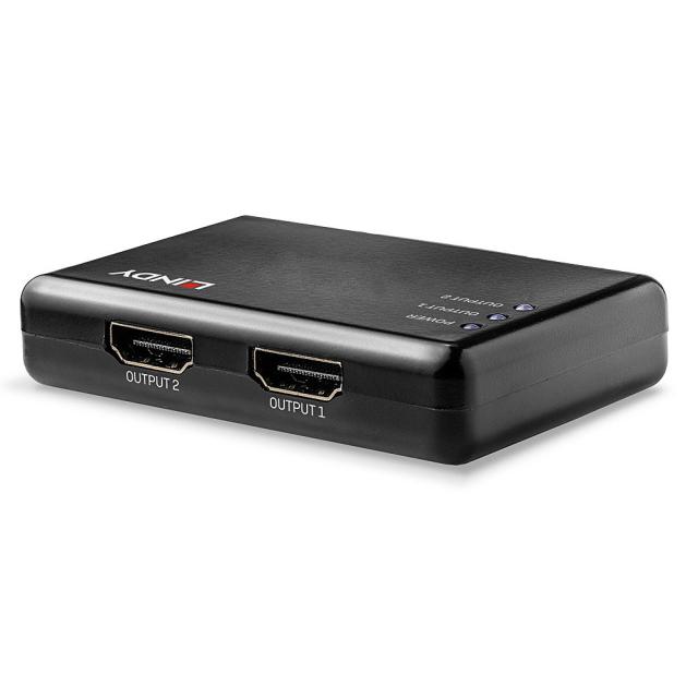 Splitter HDMI 1.4 UHD 4K, 2 Porte