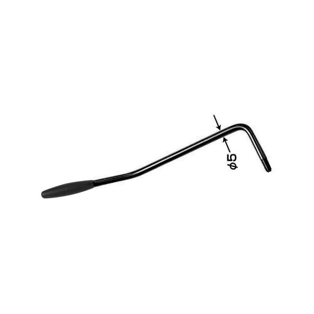 5 mm Tremolo Lever for Electric Guitar (Cosmo Black)