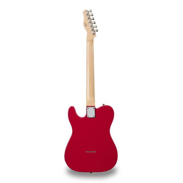 Cutaway electric guitar with 1 single coil and 1 lipstick pickup (equipped by Wilkinson®)