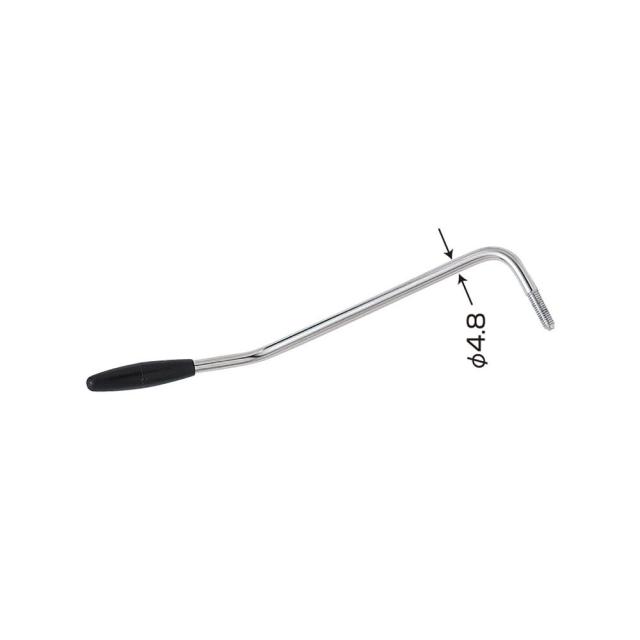 Leva Tremolo 4,8 mm per Chitarra Elettrica (Cromato)