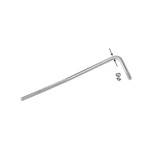 Leva Tremolo 6 mm per Chitarra Elettrica (Cromato)