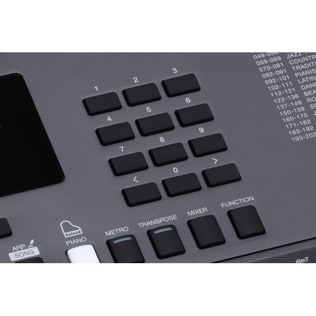 Tastiera arranger a 61 tasti "Touch Response"