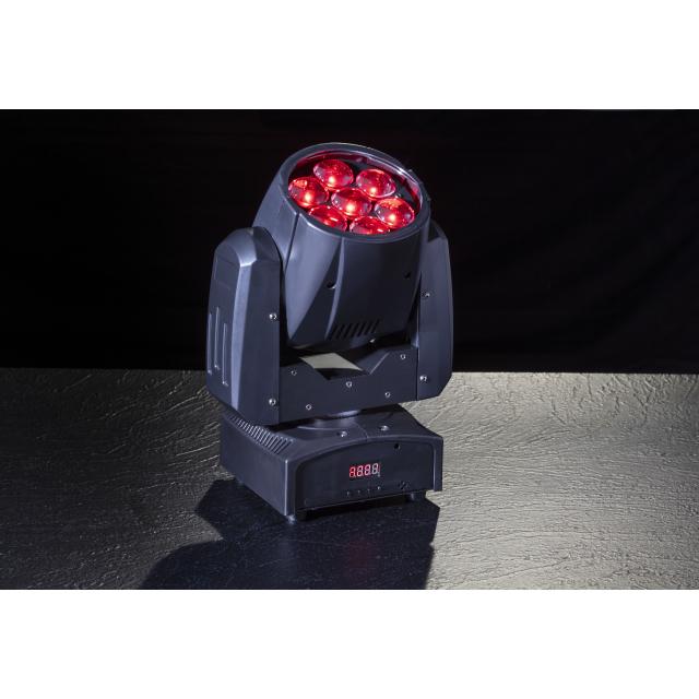 TESTA MOBILE LED WASH CON ZOOM SOUNDSATION MOOD 715Z WASH 7 X 15 W