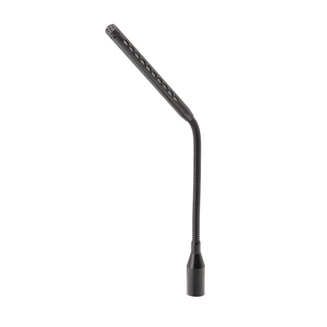 Microfono a collo d'oca Cardioide - lunghezza 35 cm, Black