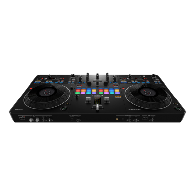 Scratch-style 2-channel performance DJ controller