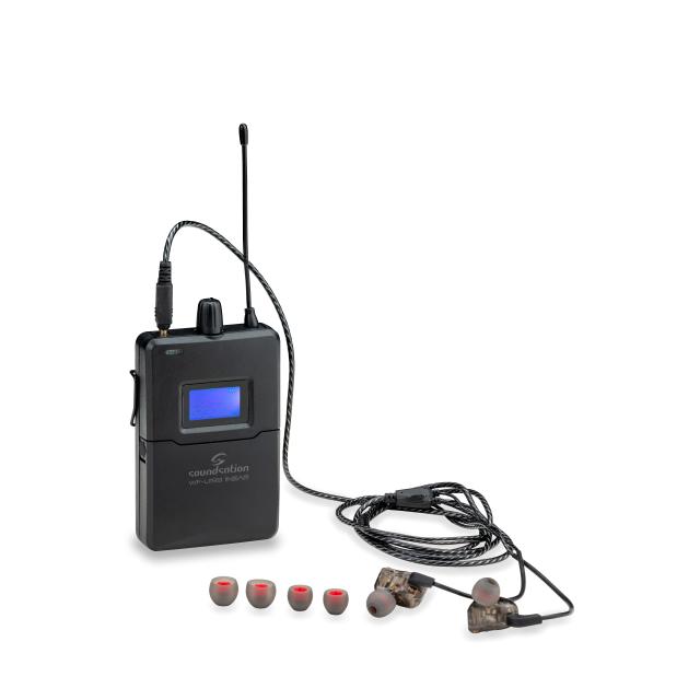 Sistema In-Ear monitor stereo UHF a 99 canali