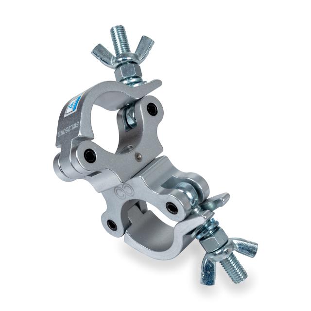 DOUBLE ALUMINIUM CLAMP 41-53 MM 200 KG