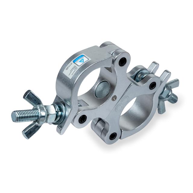 DOUBLE ALUMINIUM CLAMP 41-53 MM 200 KG