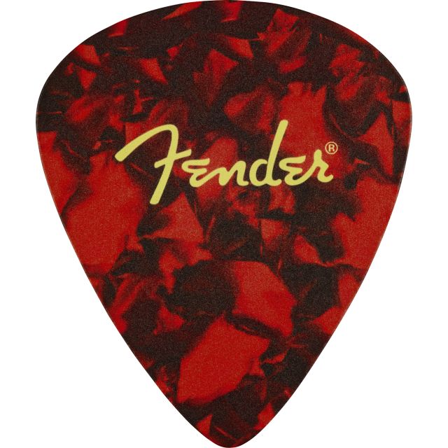 Fender® Pick Shape Logo Coasters, 4-Pack, Multi-Color