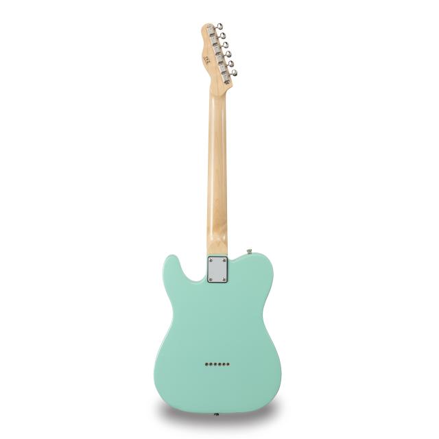Cutaway electric guitar with 1 single coil and 1 lipstick pickup (equipped by Wilkinson®)