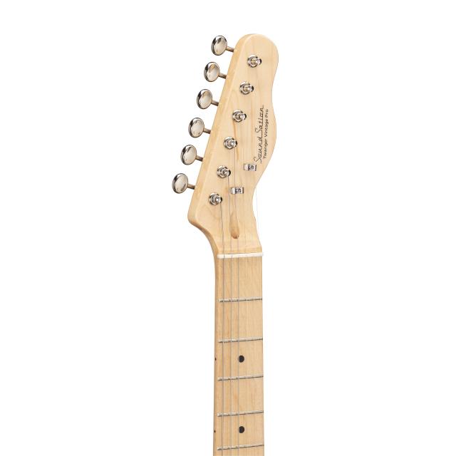 Cutaway electric guitar with 1 single coil and 1 lipstick pickup (equipped by Wilkinson®)