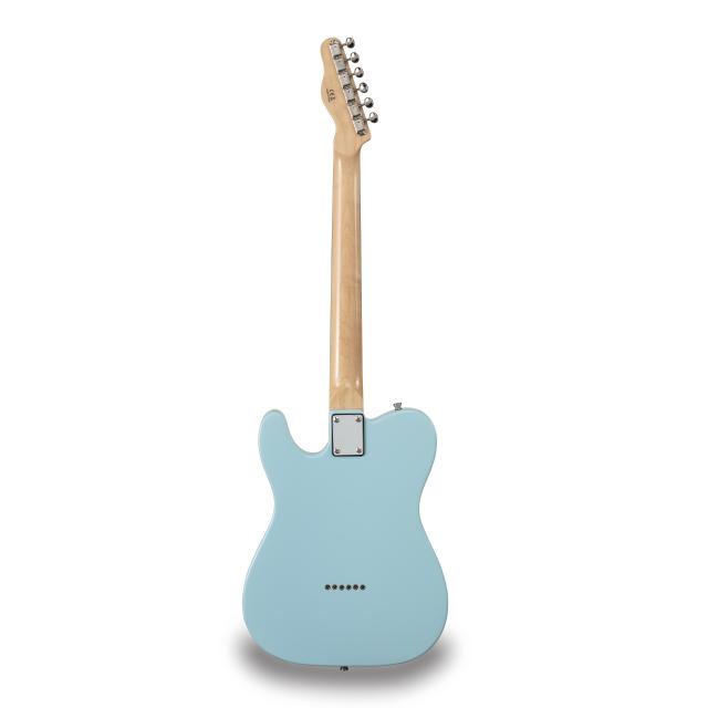 Cutaway electric guitar with 1 single coil and 1 lipstick pickup (equipped by Wilkinson®)