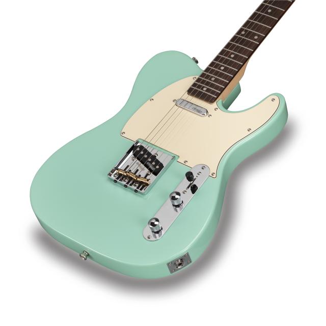 Chitarra elettrica cutaway con 1 single coil e 1 lipstick pickup (equipped by Wilkinson®)