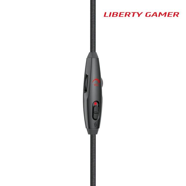 CUFFIA Gaming FLIT nero