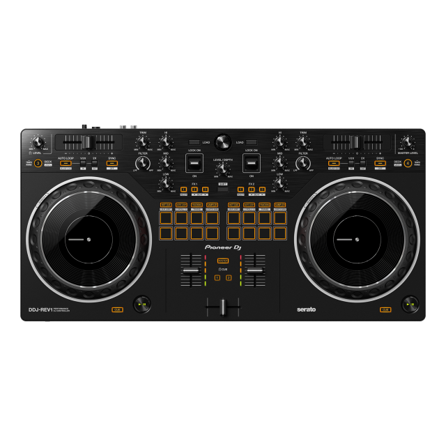 Scratch-style 2-channel DJ controller for Serato DJ Lite