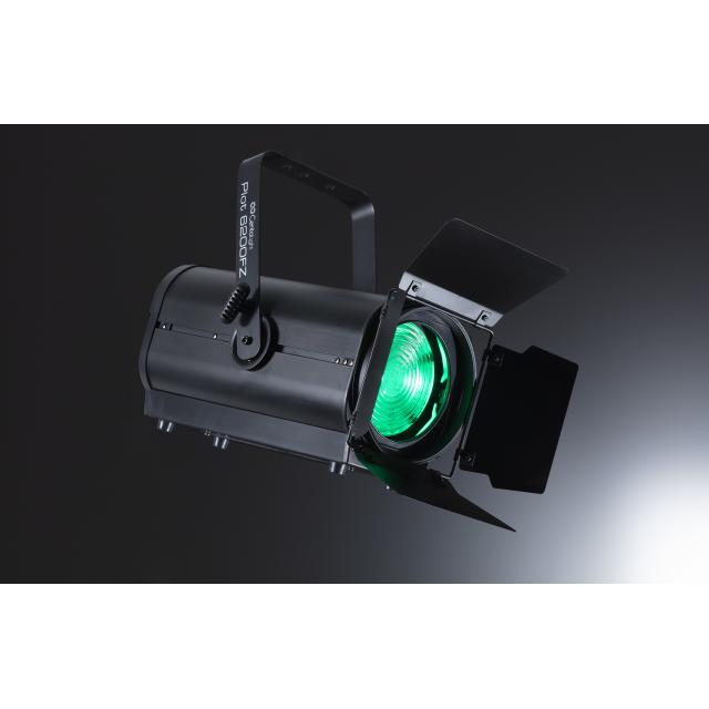 Faro Fresnel con Led RGBALC 6in1 da 200W e Zoom Motorizzato