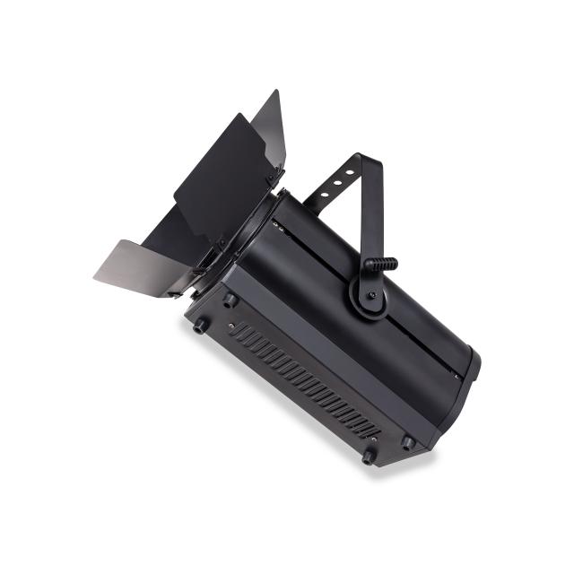 Faro Fresnel con Led RGBALC 6in1 da 200W e Zoom Motorizzato