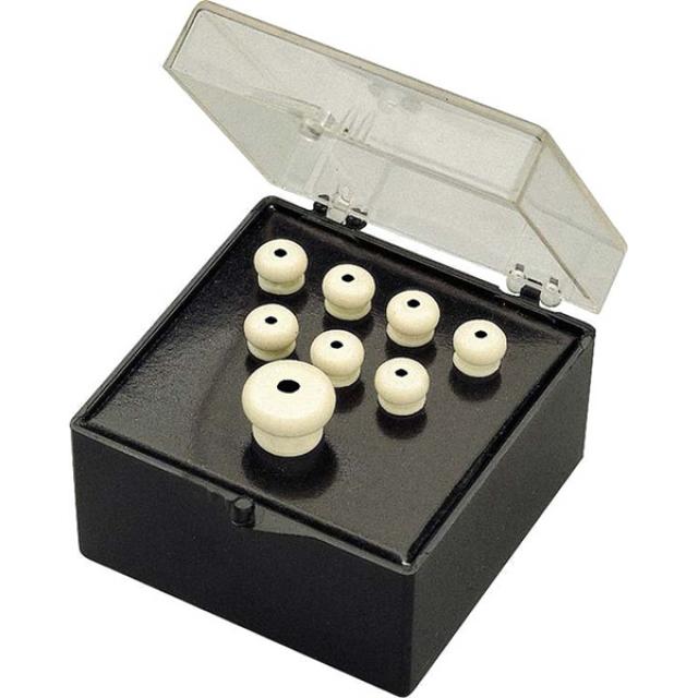Bridge Pin Set Ivory with Black Dot 7-pack